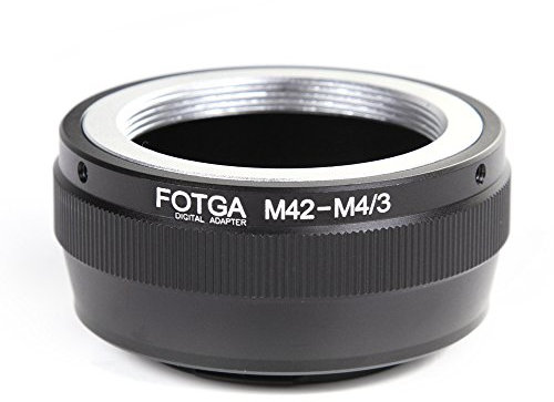 FocusFoto FOTGA Bague d'adaptation pour objectif M42 42 mm à vis sur Olympus PEN et Panasonic Lumix Micro Four Thirds (MFT, M4/3) Mount Camera Body