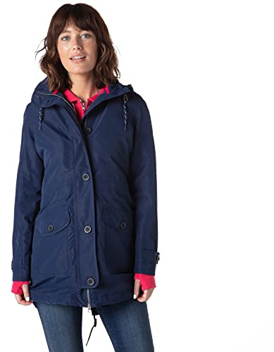Peter Storm Women's Oakwood Waterproof Jacket, Polyester, Hooded, Parka Coat Style, for Walking and Everyday Use