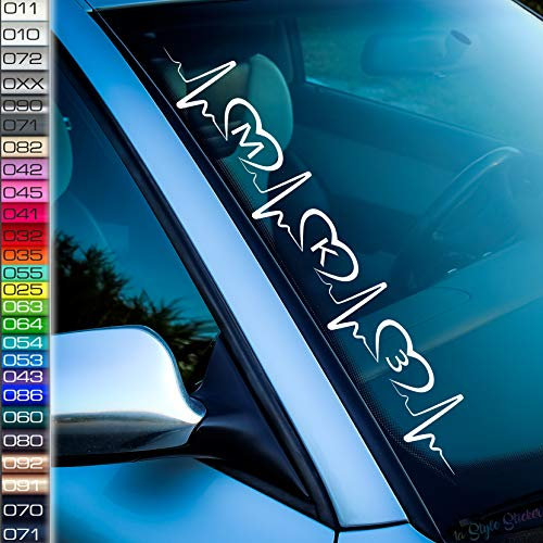 1A Style Sticker I Love My MK 3 kompatibel mit Volkswagen Aufkleber