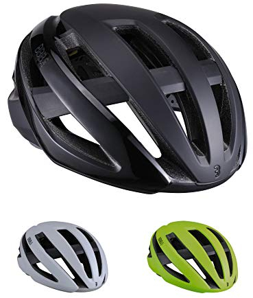BBB Cycling Unisex-Adult Fahrradhelm Maestro MIPS | Damen und Herren | Airflow Cooling System Lightweight | Rennrad und E-Road | BHE-10 | Matt Schwarz M (55-58cm)