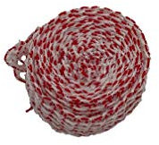 MÄVO Bratennetz 5m rot/weiß 14er Schinkennetz