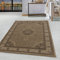 HomebyHome Vintage Orientalischer Teppich 300 x 400 cm - Kurzflor Beige für Wohnzimmer, Esszimmer, Flur und Schlafzimmer - Groß Mit Oeko-TEX - Carpet Living Room