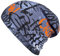 Wollhuhn ÖKO Jungen/Mädchen Bequeme Weiche Long Beanie/Mütze/Beanie-Mütze/Strickmütze/Kindermütze Jersey Gefüttert Übergangszeiten (Öko-Stoffe/Bio) (LB Skater Orange, M)