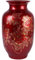 Fine Asianliving Chinesische Vase Rot Gold Pfingstrosen Handgefertigt - Aurore D20xH35cm China Dekorative Blumenvase Orientalische