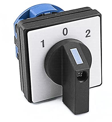 KLVN LW26-20 Interruptor 1-0-2 1 Interruptor de reversión de la Junta 20A Cambio versátil de Cambio 440V 20A Interruptor de Corte LW26-20 D101 /1