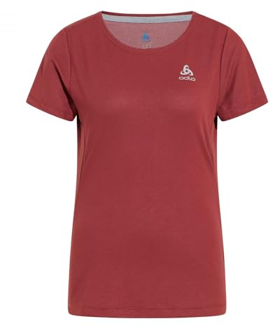 Odlo Damen Kurzarm Shirt F-Dry, Spiced Apple, S