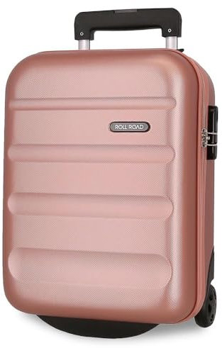 ROLL ROAD Flex Valigia, Rosa, Taglia unica, Valigia cabina