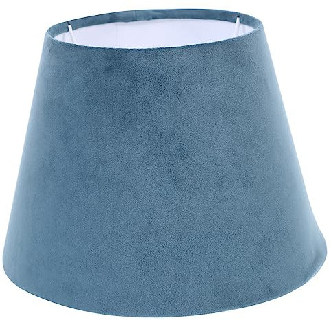HOMSFOU pantalla de lámpara de mesa de tela pantallas de lámparas pequeñas pantalla de lámpara pequeña bombillas pantalla de lámpara de pie pantallas de lámpara azules Metal Europa e27