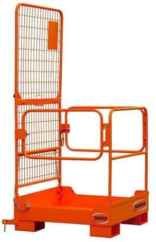 Piattaforma di lavoro, carrello elevatore, 100 x 100 cm, per 2 persone, palcoscenico, 300 kg