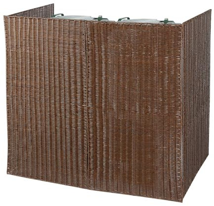 Willow Wheelie Bin Screen (Double Willow Wheelie Bin Screen)