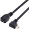 chenyang Câble micro USB 2.0 mâle vers femelle coudé à 90 degrés 0,5 m pour téléphones portables et autres appareils numériques