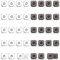 20 Sets Magnetknöpfe, 10mm Glatte Magnetische Druckknöpfe für Kleidung Pflaumenfarbener Magnetischer Druckknopf mit Starkem Magnetismus für Geldbörsen Näharbeiten (Dunkelgrau, Silber)