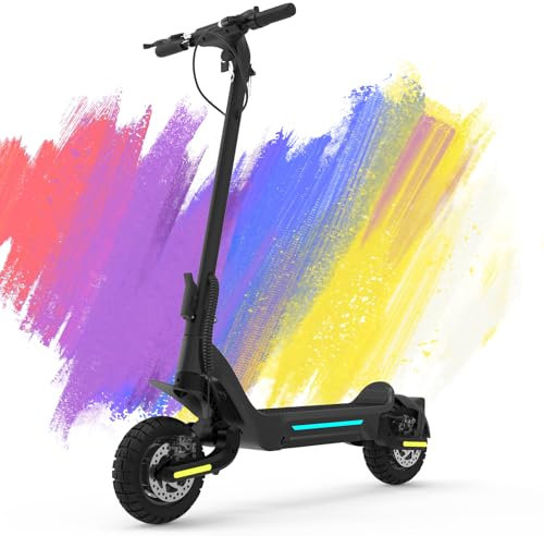 TODIMART X5 Trotinette Electrique Adulte Puissante Batterie 48V 13Ah Autonomie 55km Moteur 800W Trottinette électrique Aventure Travail Tout Terrain Double Suspension Scooter Electrique Adulte