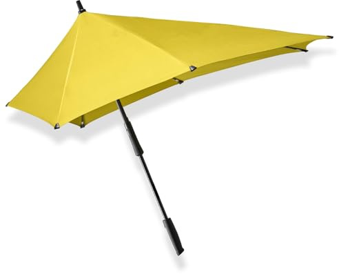 Senz ° XXL Stick Storm Regenschirm Super Zitrone