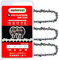 16 Inch Chainsaw Chain .325 Pitch .063 Gauge 62 Drive Links- 26RM3 62 Fits STIHL 025, MS250, MS251 and More- 36890050062, L62 (3 Chains) (22EOP62X3)