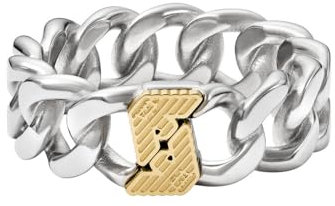 EMPORIO ARMANI Herren Mehrfarbig Edelstahl Ring EGS318504011