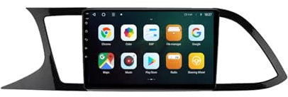 9 Pollici Android 13 Autoradio per Seat Leon 3 MK3 2012-2020 LHD Navigazione GPS Touch screen con Bluetooth SWC FM RDS Radio AHD 4G/WIFI DVR Ventola di raffreddamento(4+64G)