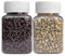 1000Pcs Silicone Beads for Hair Extensions, 2Colors 5mm Silicone Lined Beads Microlink Rings Hair Extensions Tool
