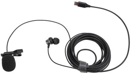 Denash Influencer Le Clamp/Holder de Microphone Lavalier en Microphone Inverse pour Les Musiciens PC PC Trainer Fitness