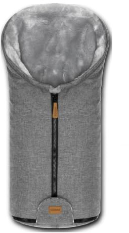 Fillikid Baby Winter Fußsack Pamir Babyschale Kinderwagen & Windel Blaubär | Kinder Lammfellfußsack | warmer Fußsack mit echtem Lammfell | Neugeborene