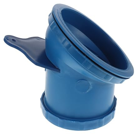 NUOBESTY Orifice de Vidange 12 Cm pour Silo à Grains en Acier Galvanisé, Vanne de Sortie Robuste pour Grosse Capacité, Accessoire de Déchargement pour Silo Agricole et Stockage de Céréales