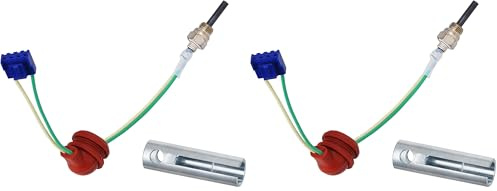 VEVOR Kit de Bougie de Préchauffage pour Chauffage Diesel 2/5/8 kW, Kit de Réparation de Bougie de Préchauffage en Céramique, Accessoires de Réchauffeur de Stationnement avec Outil de Retrait, Atelier