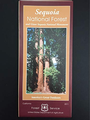Sequoia National Forest and Giant Sequoia National Monument Map