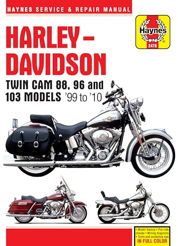 Harley-Davidson Twin Cam 88, 96 & 103 Models 1999-2010