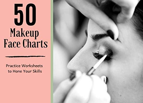 50 Makeup Face Charts | Practice Worksheets to Hone Your Skills