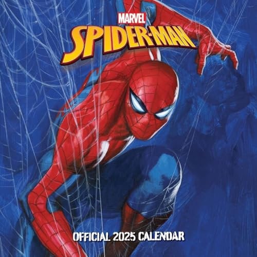Marvel Spider-Man – Spiderman – Offizieller Kalender 2025: Original Danilo-Kalender [Mehrsprachig] [Kalender] (Wall-Kalender)