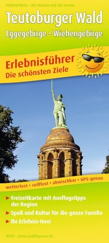 Publicpress Erlebnisführer Teutoburger Wald, Eggegebirge, Wiehengebirge 1:170.000: Erlebnisführer mit Informationen zu Freizeiteinrichtungen auf der ... GPS-genau. 1:170000 (Erlebnisführer: EF)