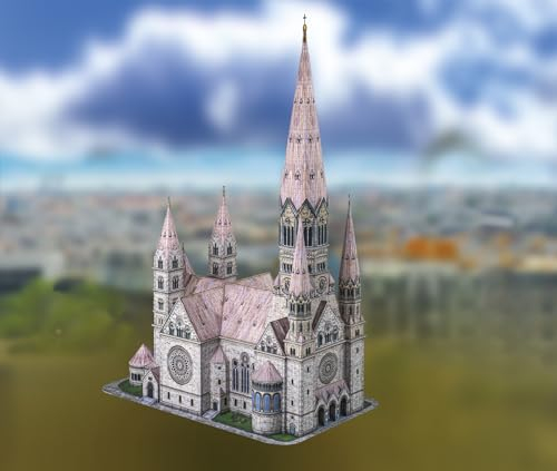 Schreiber-Bogen Kartonmodellbau. Kaiser-Wilhelm-Gedächtniskirche Berlin