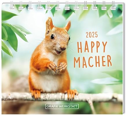 Mini-Kalender 2025 Happymacher: Mini-Kalender