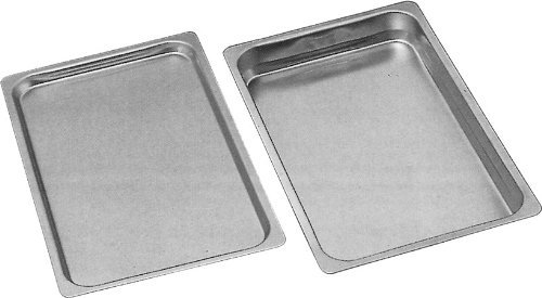 getgastro Teglia GN 2/1 con Bordo Liscio e 20 mm di profondità