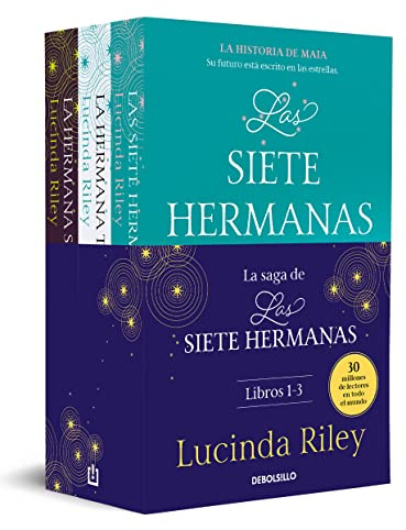 Lucinda Riley (Edición pack: Las siete hermanas | La hermana tormenta | La hermana sombra) (Best Seller | Ficción)