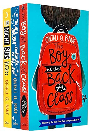 Onjali Rauf Collection 3 Books Set (The Night Bus Hero, The Star Outside my Window, The Boy At the Back of the Class)