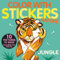 Color with Stickers: Jungle: 10 Pictures To Make - Includes Fun Facts!