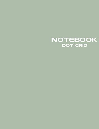 Dot Grid Notebook: Stylish Jojoba Green Notebook Journal, 120 Dotted Pages 8.5 x 11 inches Large Journal Paper - Softcover ( Younity Style -2021 Color ... Sketchbook for Sketching, Drawing, and