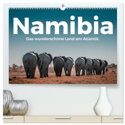 Namibia - Das wunderschöne Land am Atlantik. (hochwertiger Premium Wandkalender 2026 DIN A2 quer), Kunstdruck in Hochglanz: Begleiten Sie uns auf eine herrliche Reise nach Namibia. (CALVENDO Orte)