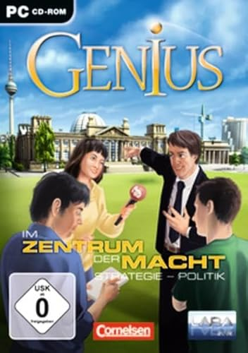 Genius: Im Zentrum der Macht: Strategie Politik. CD-ROM in Softbox: Strategie - Politik. Ausgezeichnet mit: Comenius-Medaille, Giga Maus, LARA AWARD, ... Für Windows 2000 (SP4), XP (SP2), Vista