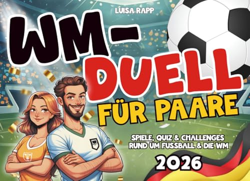 WM-Duell für Paare: Spiele, Quiz & Challenges rund um Fußball & die WM | Ideales Geschenk für 2