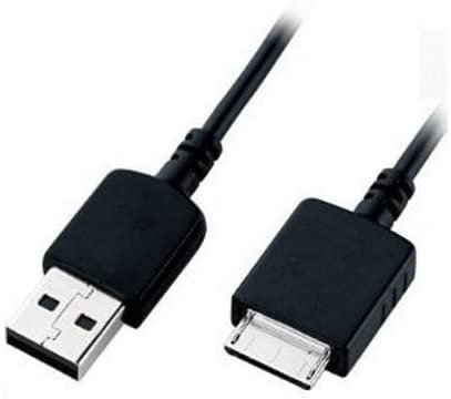 DHERIGTECH USB CABLE & BATTERY CHARGER LEAD FOR SONY WALKMAN NWZ-E585 MP3 Player