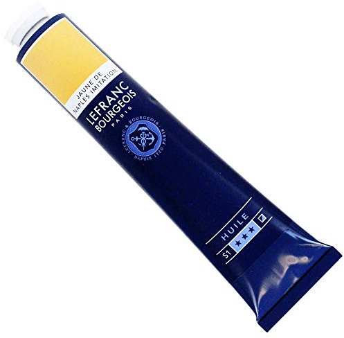 Lefranc & Bourgeois Fine Oil Pintura al Óleo, Amarillo (Naples Yellow Hue), 150 ml