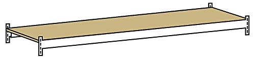 SCHULTE Additional shelf level with moulded chipboard, width 1500 mm, depth 600 mm.