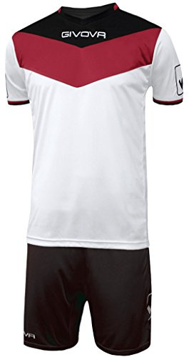 Givova Unisex Kit Spielfeld Fußballtrikot und Shorts