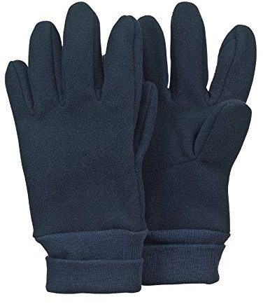 Sterntaler Fingerhandschuhe für Kinder, Alter: 7-8 Jahre, Größe: 5, Blau (Marine)