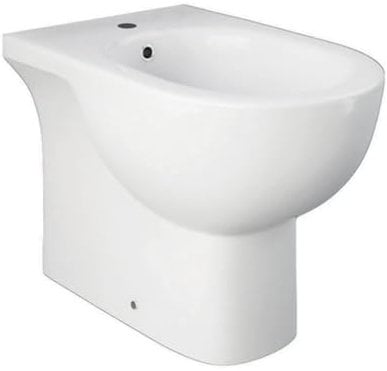 BIDET FILO MURO TONIQUE Erogazione rubinetto Sanitari Ceramica Rak