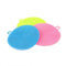 EliteKoopers Silicone Dish Washing Sponge Scrubber Cleaner Pad for Kitchen (Set of 3 (Random Color))