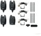 CarpOn® Drahtloser Funk Bissanzeiger + Swinger Set mit Antidiebstahl Funktion 1:1 Transportkoffer 200m (3 Angeln Bissalarm+1 Empfänger + 3 Swinger)