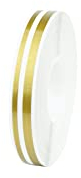 Prolac Strisce decorative (10 m) per auto, moto, barca o fai da te, strisce adesive, strisce laterali, colore oro opaco